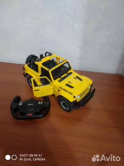 Машина на радиоуправлении rastar Jeep