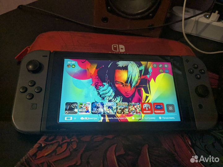 Nintendo switch rev 1 прошитая 256gb
