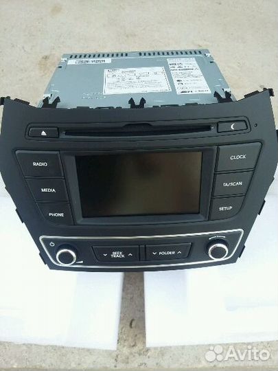 Штатная мультимедийная система hyundai SantaFe