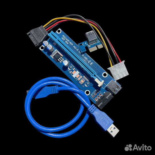 Райзер USB 3.0 PCI-E Riser Adapter