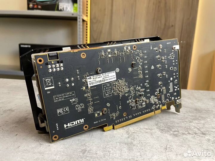 Видеокарта AMD RX 570 4 gb HIS