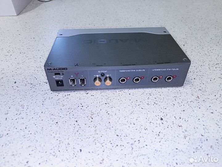 M-audio firewire solo внешняя звуковая карта