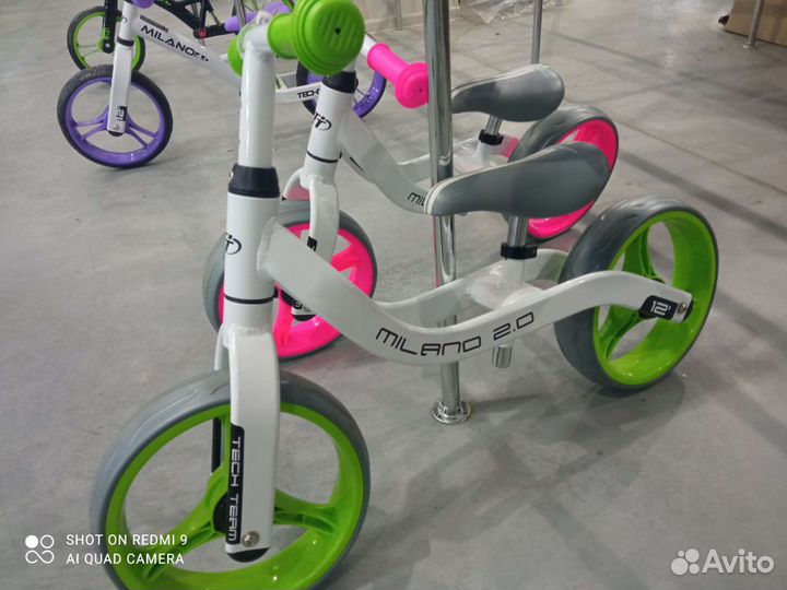 Велобег Беговел Tech Team Milano 2.0