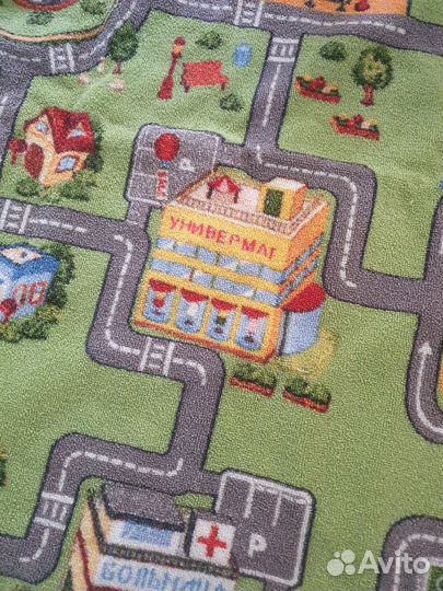 Игровой ковер напольный большой