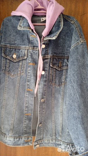 Джинсовая куртка женская новая