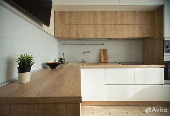 Кухонный гарнитур на заказ. Под ключ