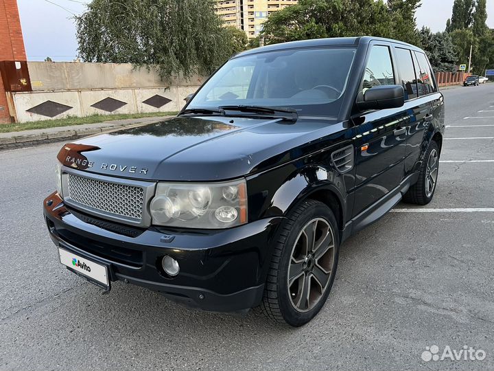 Land Rover Range Rover Sport 4.4 AT, 2006, битый, 273 000 км