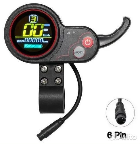 Дисплей,курок газа QS-S4 52-60v 6pin