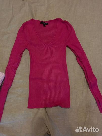 Водолазка женская розовая