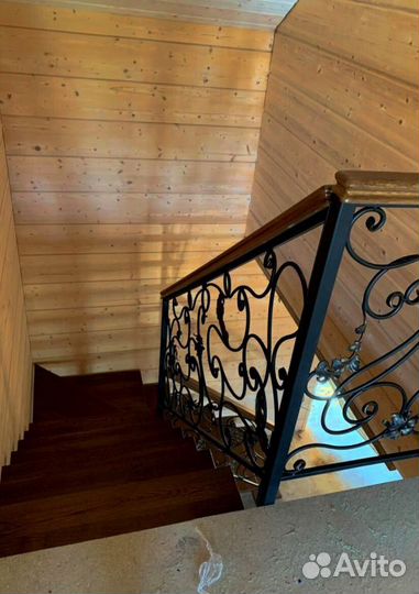 Металлокаркас для лестницы 