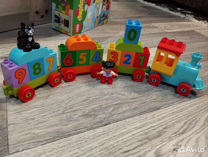 Lego duplo паровозик