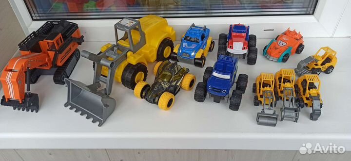 Детские машинки пакетом