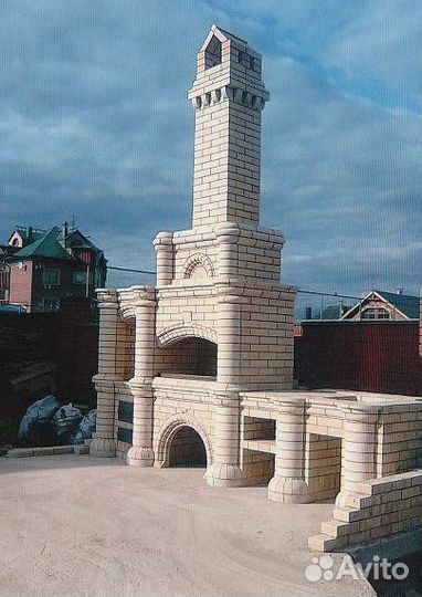 Камин, печь, барбекю