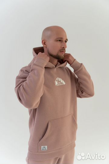 Худи «Лес и Горы», Бежевый