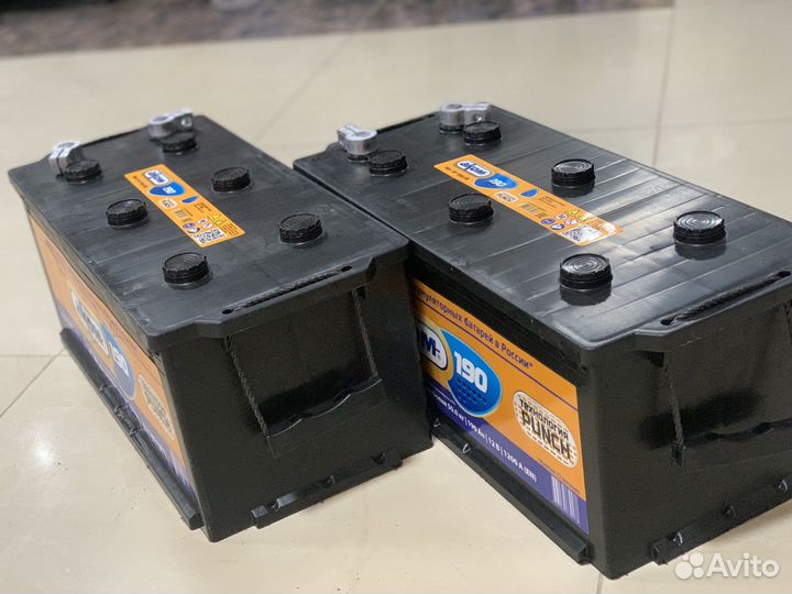 Аккумулятор 190 Ач