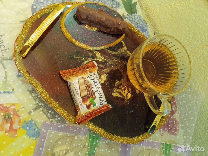 Поднос сервировочный