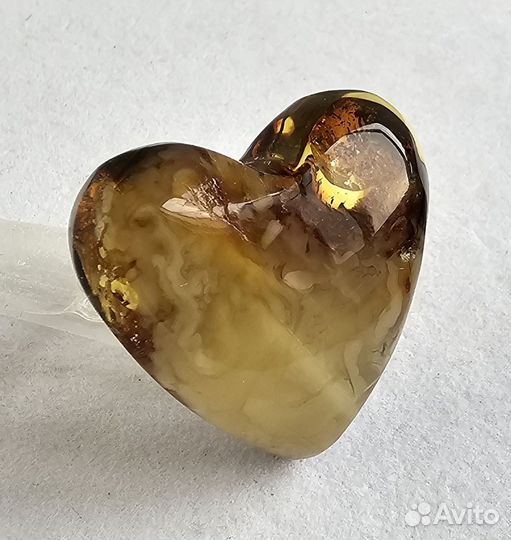 Янтарное кольцо 