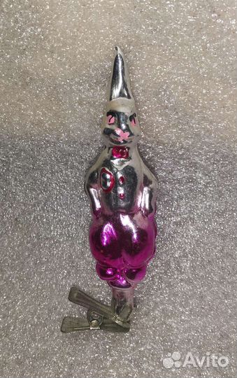 Заяц франт СССР стекло