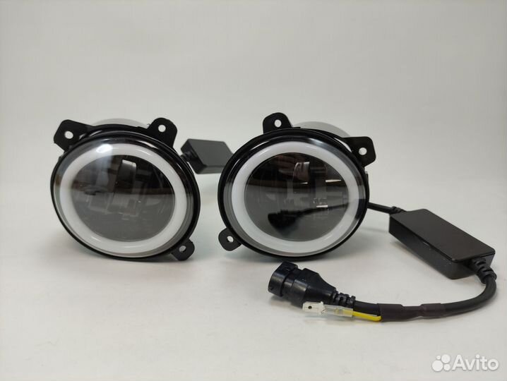 Фары птф LED Гранта Калина Ларгус 70W DRL