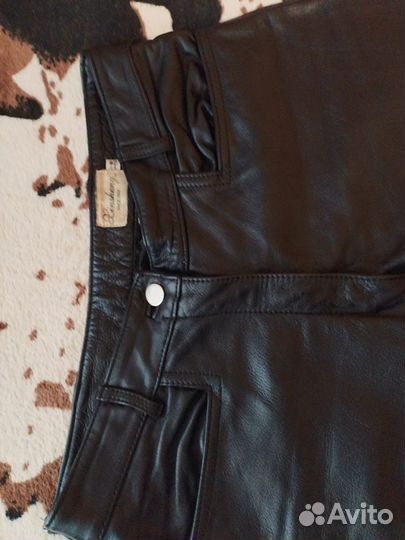 Брюки Натуральная кожа 44