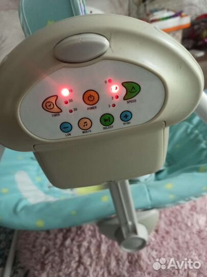 Детские электронные качели для новорожденных