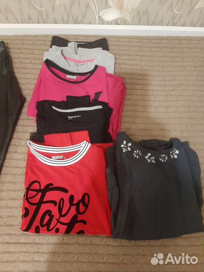Вещи на девочку пакетом 134 и выше