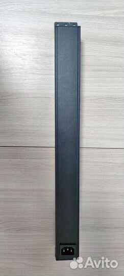 Блок розеток Hyperline 8 розеток, 1U, 19