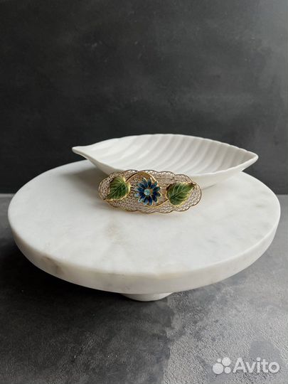 Винтажные старинные броши