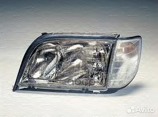 Стекло MB W140 93-95 фары прав. 711305621634 MA