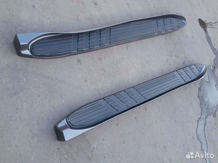 Накладка подножки тойота Ленд Крузер прадо 120