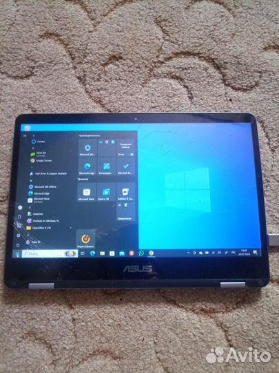 Ноутбук трансформер Asus TP401C