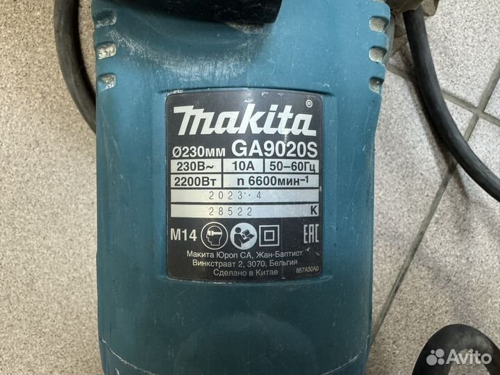 Ушм Makita GA9020S 2023г