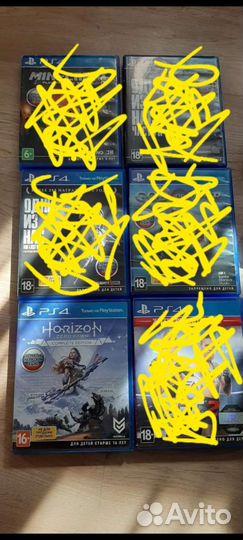Диски на ps4