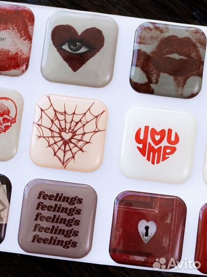 Наклейки 3D стикеры оптом