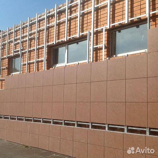 Облицовка фасада, утепление