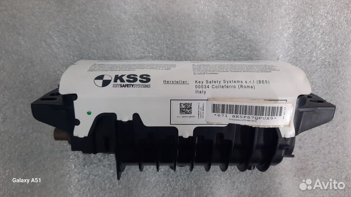 Подушка безопасности пассажира Audi a4 b8