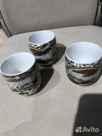 Бокалы japan стиль 3 штуки