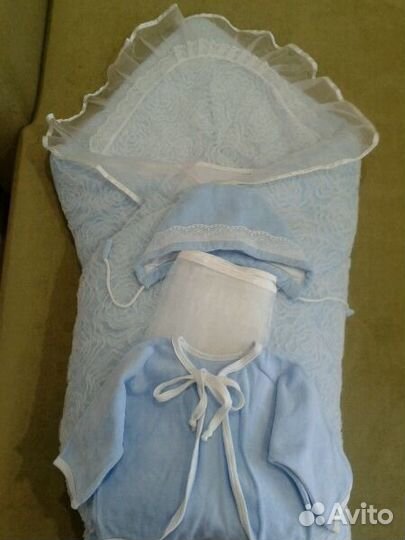 Комплект на выписку теплый