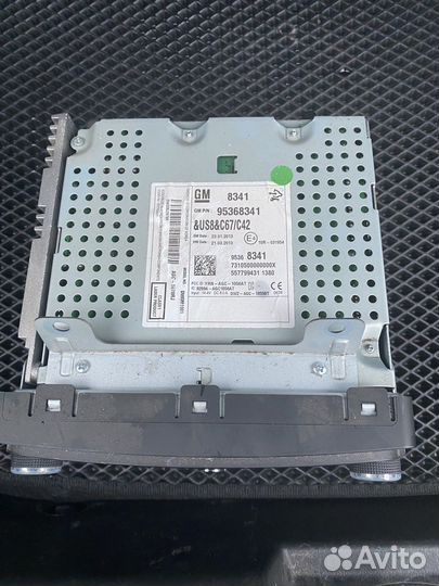 Автомагнитола на chevrolet cruze