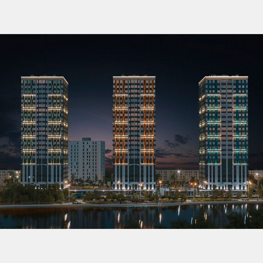 1-к. квартира, 36,4 м², 2/23 эт.