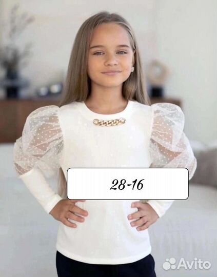 Блузка на девочку