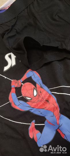 Набор нижнего белья для мальчика человек паук