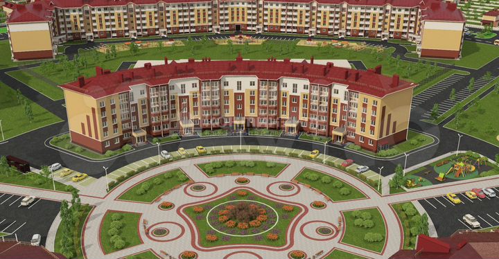 2-к. квартира, 61,3 м², 2/5 эт.