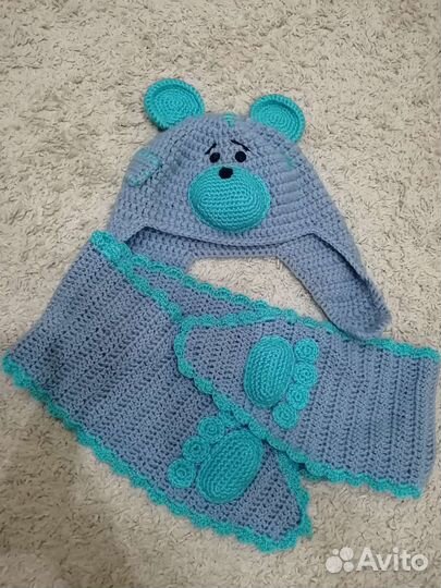 Комплект шапка и шарф