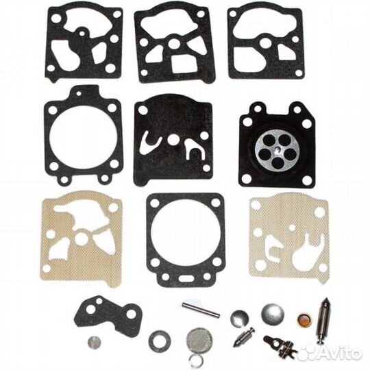 Ремкомплект для карбюратора бензопилы и триммера