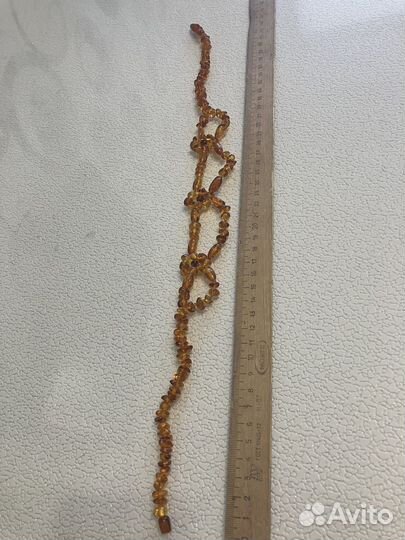 Янтарные бусы СССР