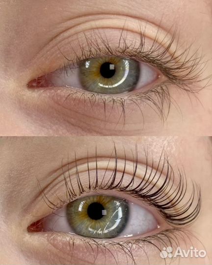 Ламинирование ресниц. Ламинирование бровей