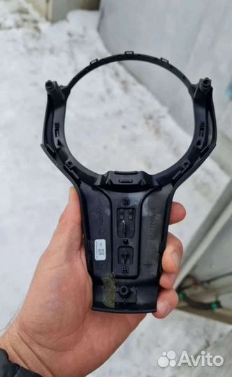 Накладка карбон на спорт руль bmw f-серии с ка