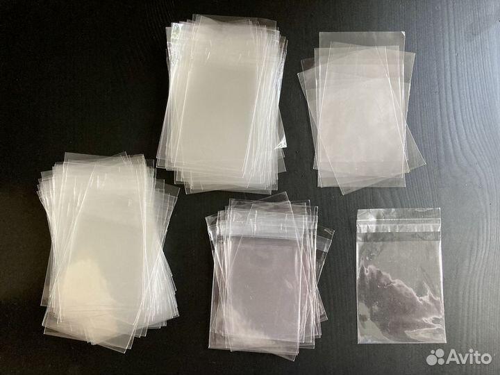 Пакеты для упаковки прозрачные