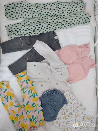 Вещи пакетом (H&M, Zara) на девочку 2 года